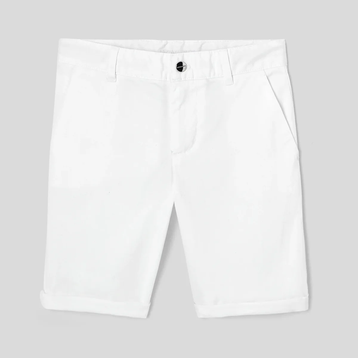 View 1 - Boy slack fit Bermuda shorts
