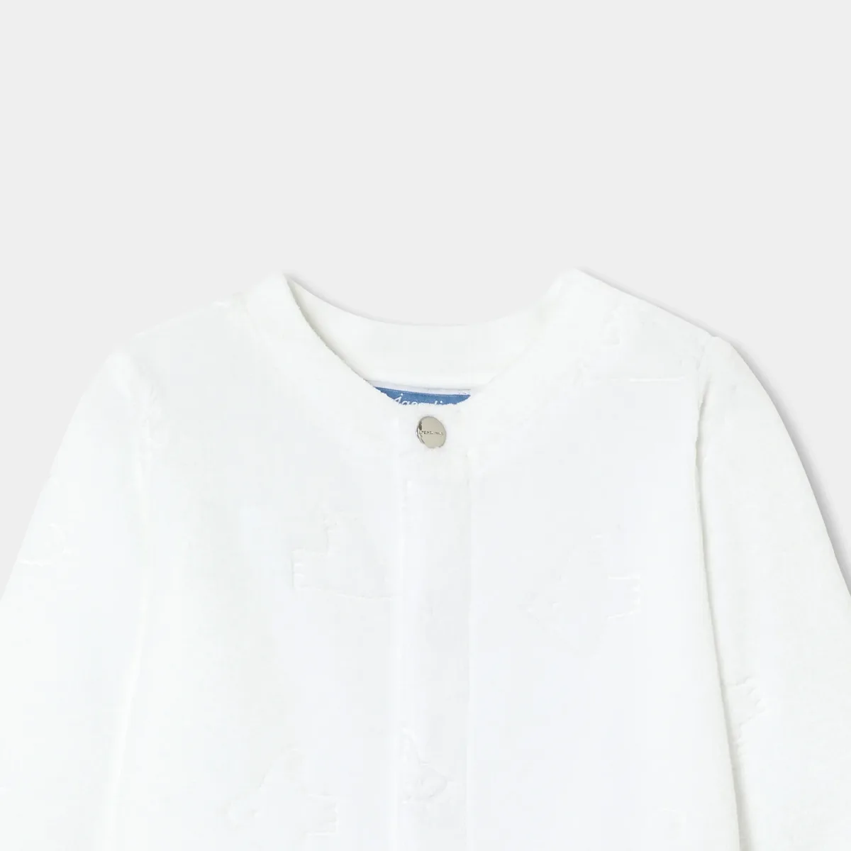 View 3 - Baby cloud pattern velvet pyjamas