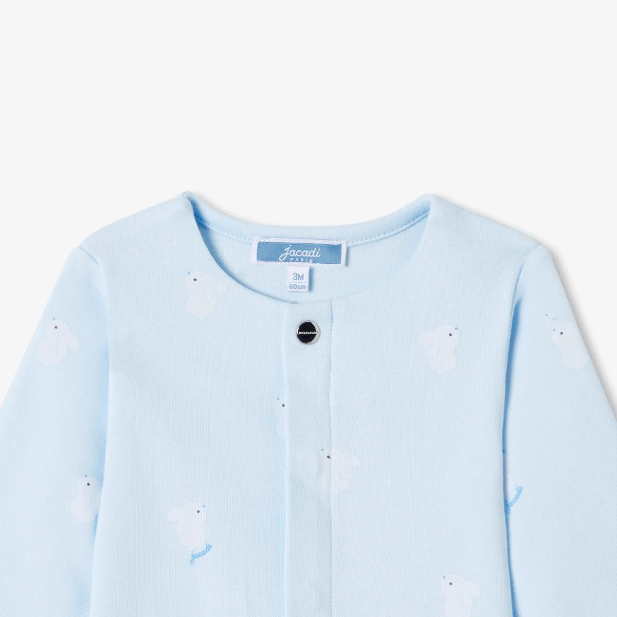 View 3 - Baby boy interlock jumpsuit
