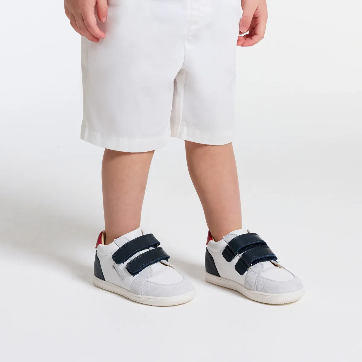 View 1 - Baby boy leather trainers