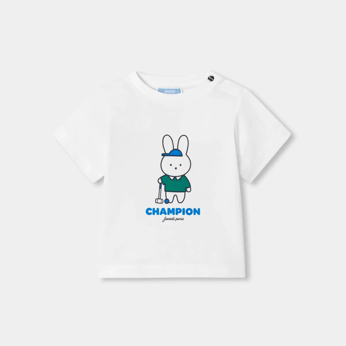 View 1 - Baby boy short-sleeved cotton T-shirt