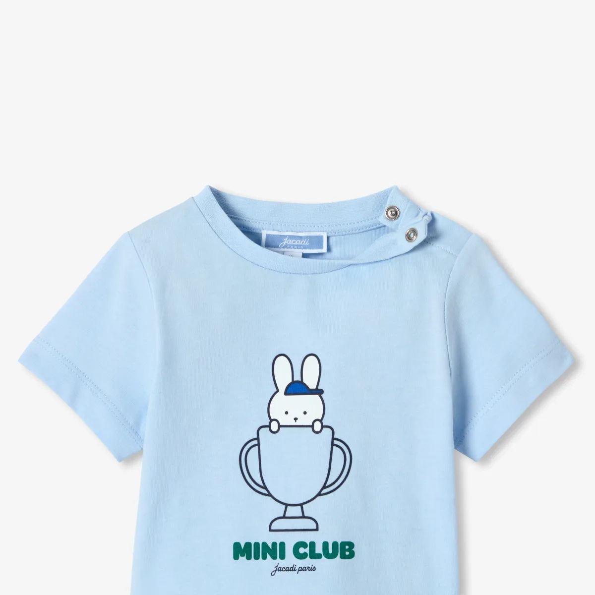 View 3 - Baby boy short-sleeved cotton T-shirt