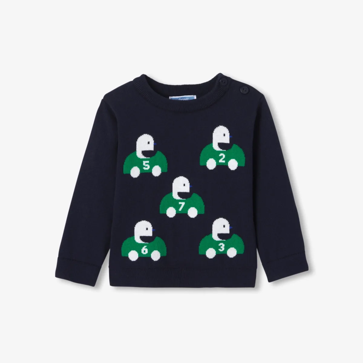 View 1 - Baby boy cotton jumper