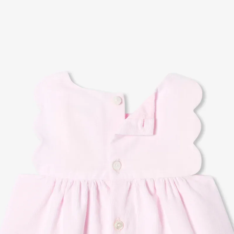 View 4 - Baby girl pinafore dress in fine-ribbed corduroy
