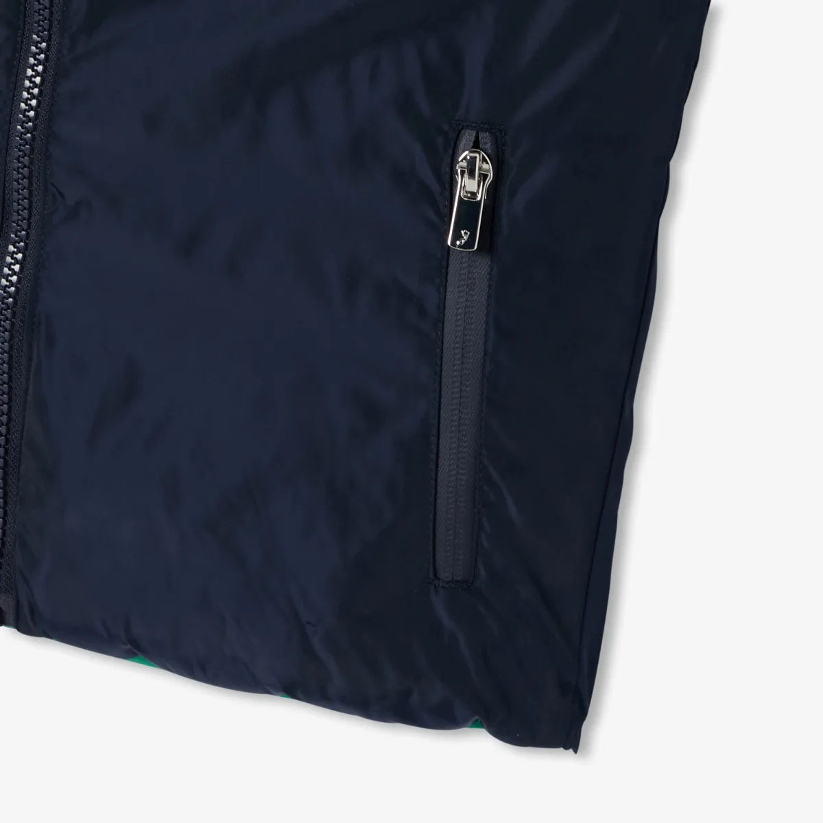 View 6 - Boy reversible sleeveless paded jacket