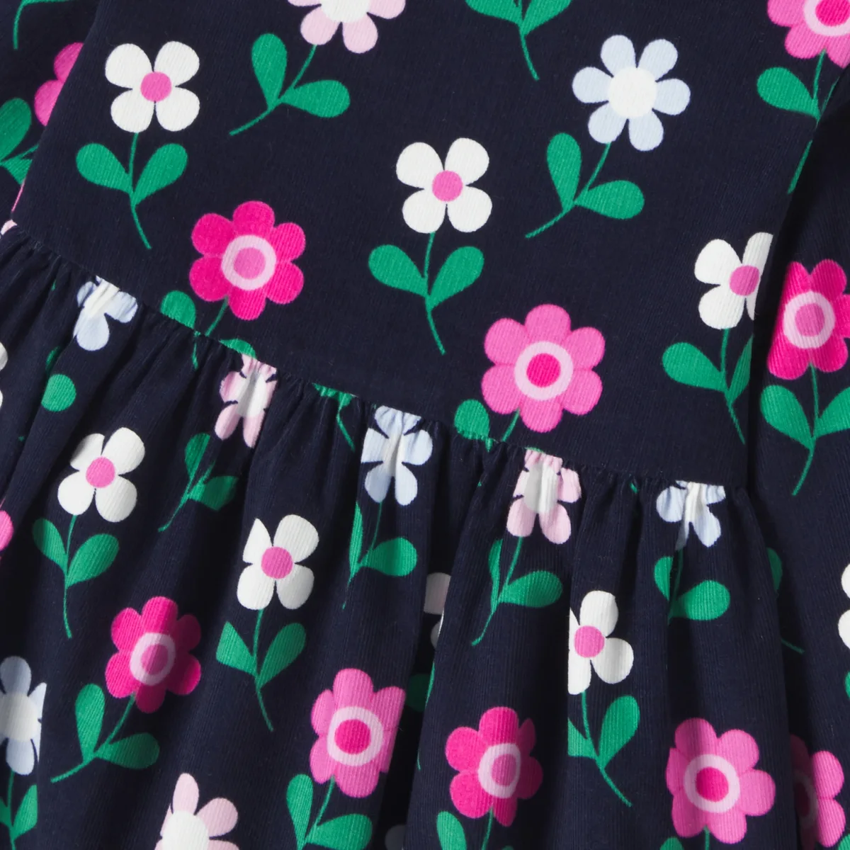 View 5 - Baby girl long-sleeved velvet dress