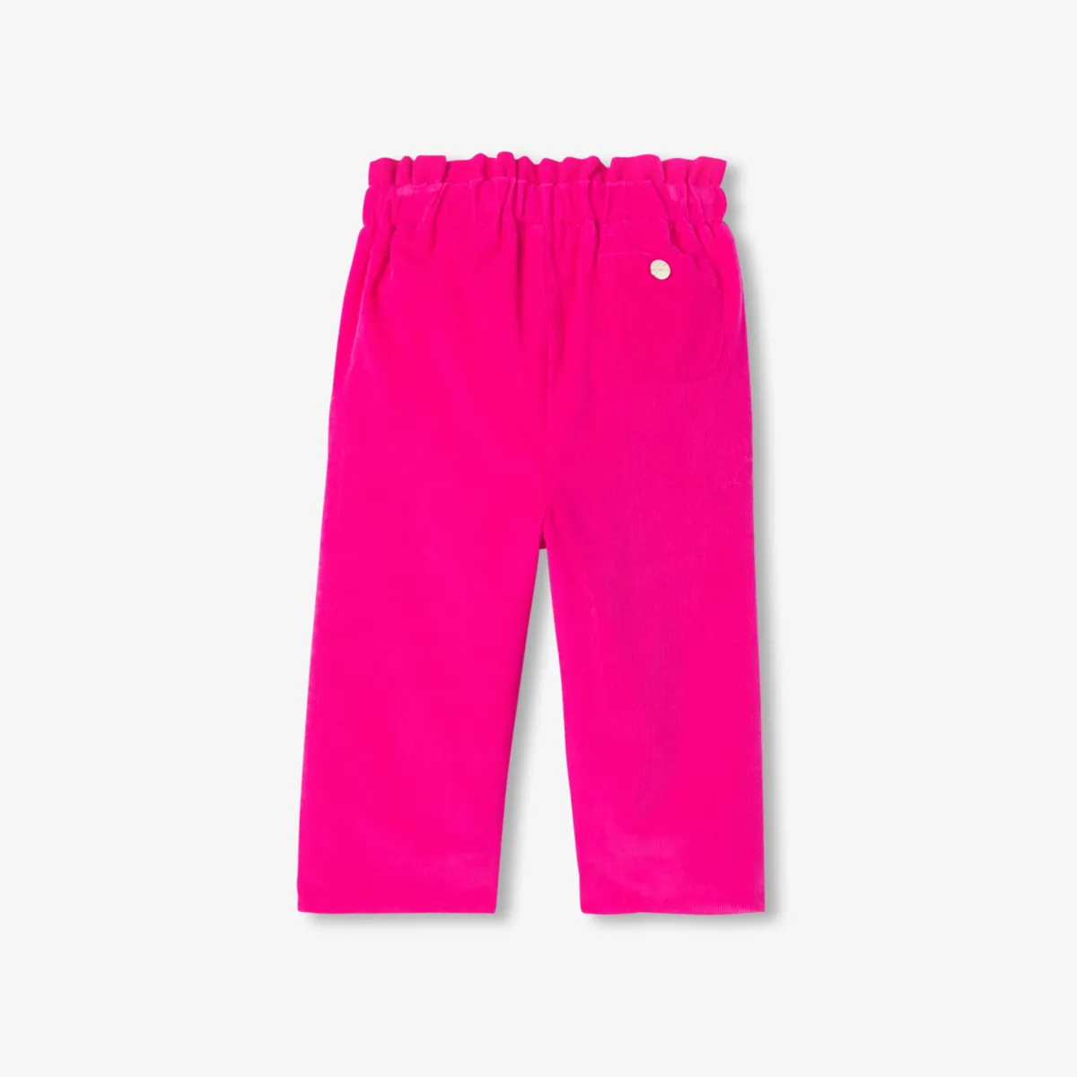 View 2 - Baby girl fine-ribbed corduroy trousers