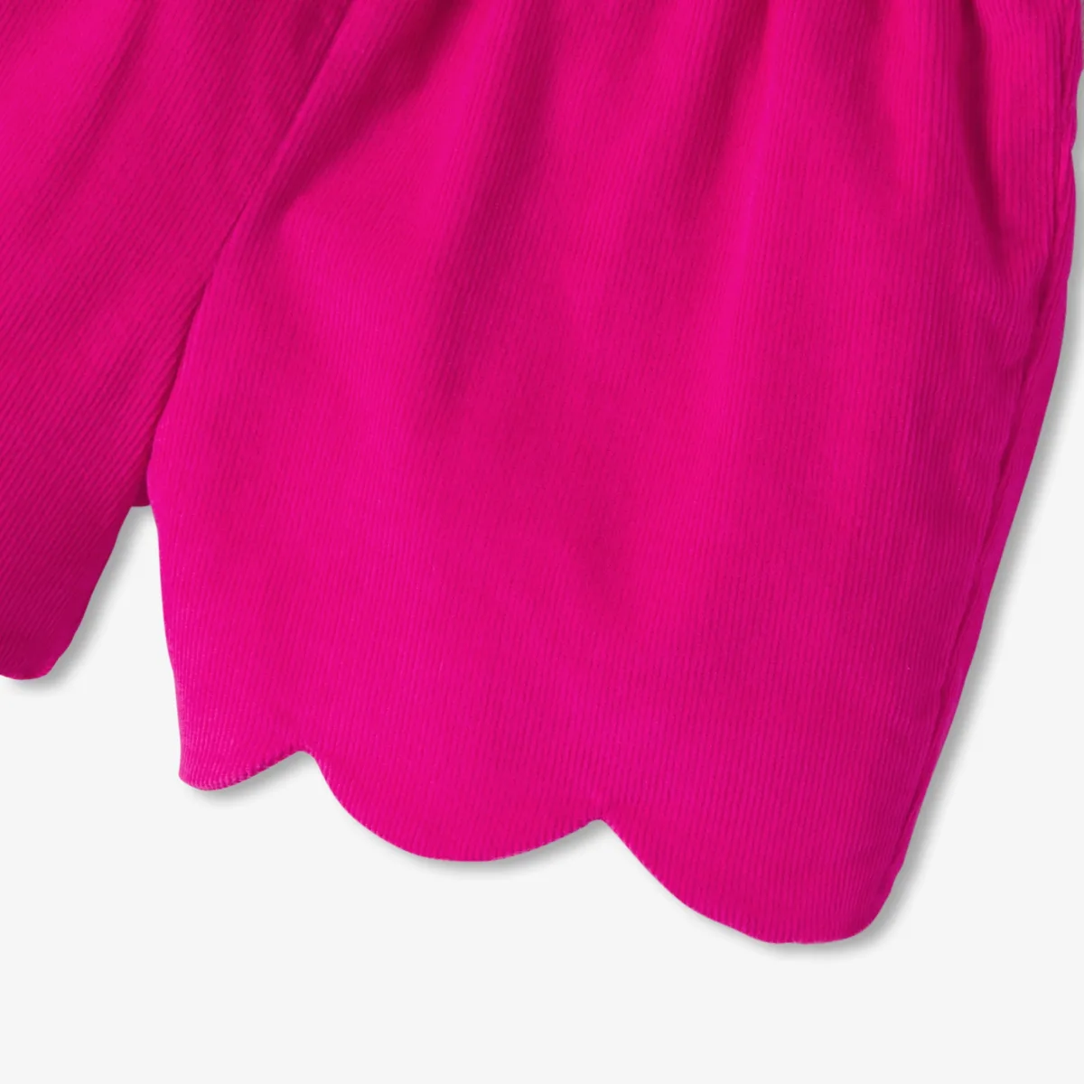 View 4 - Baby girl fine-ribbed corduroy shorts