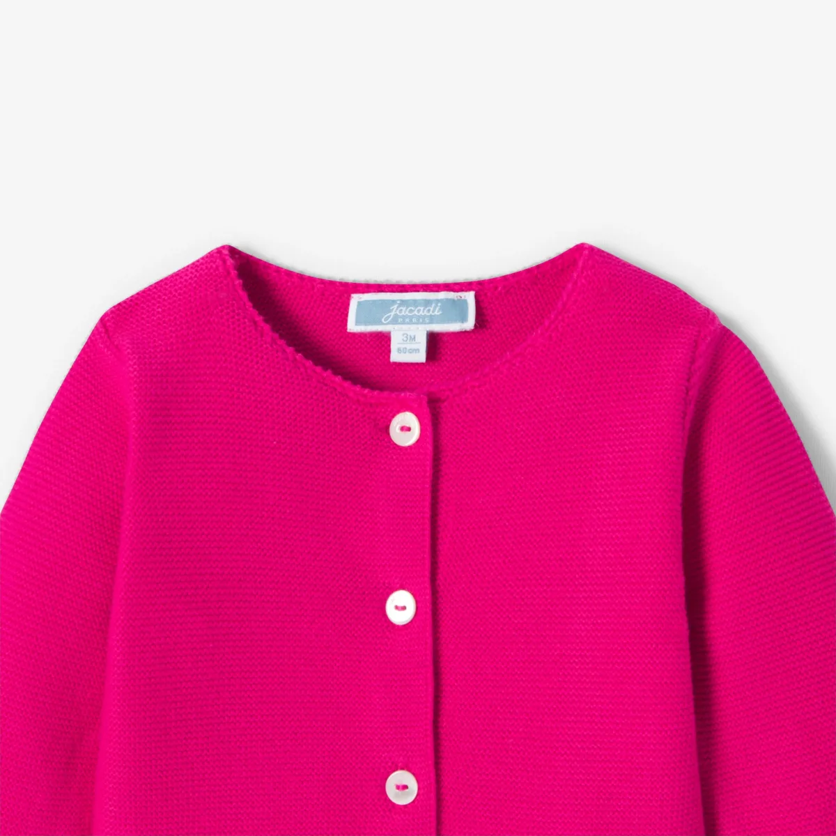 View 3 - Baby girl cotton cardigan