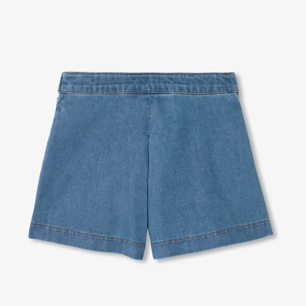 View 2 - Girl denim culottes