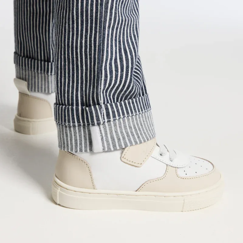 View 3 - Baby striped twill trousers