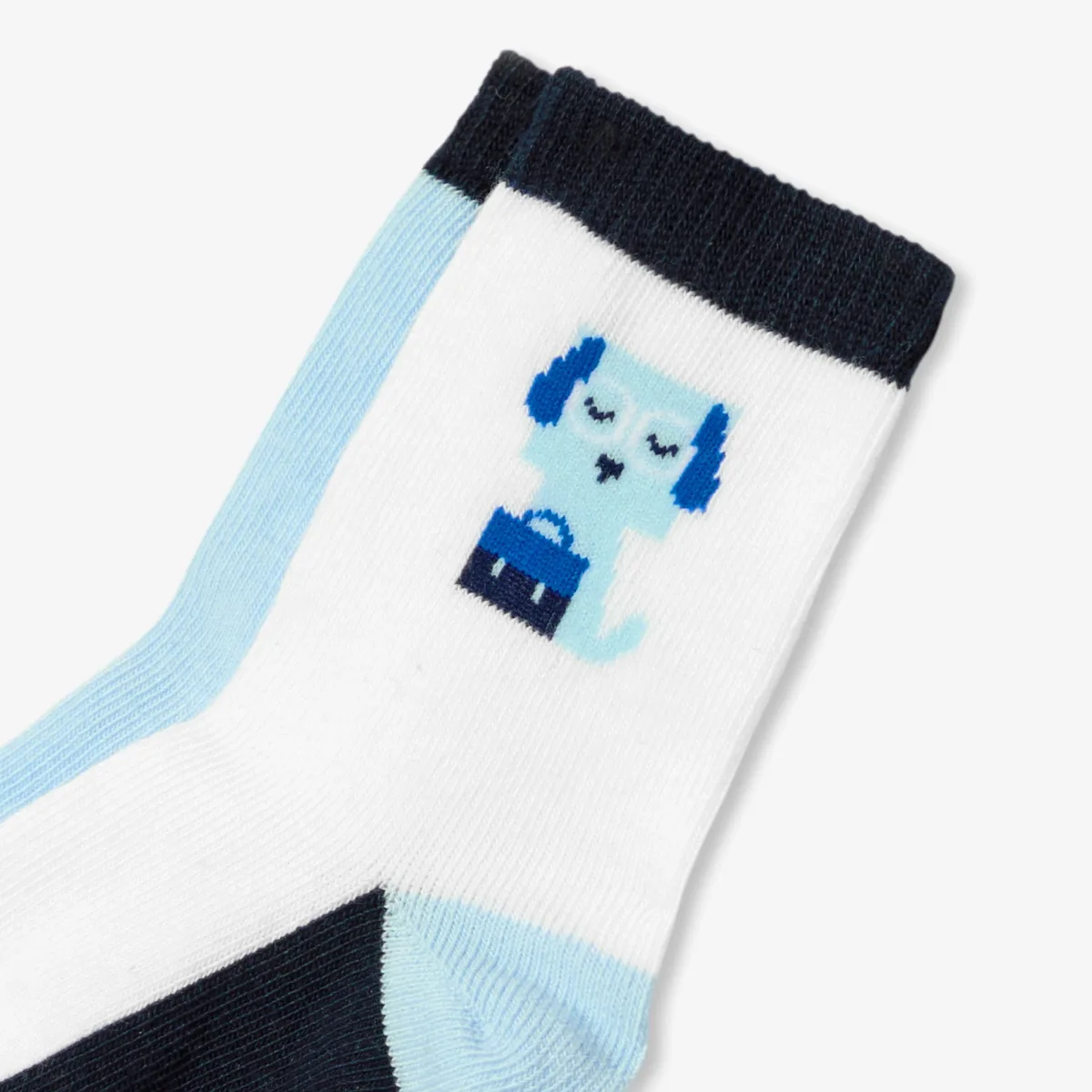 View 3 - Baby boy sock duo