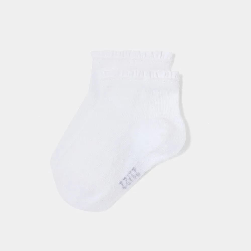 View 1 - Baby girl ruffled socks