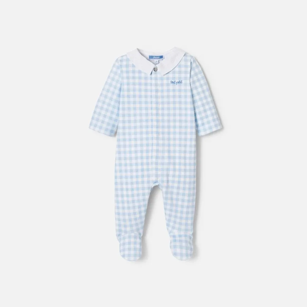 View 1 - Baby boy pyjamas in interlock